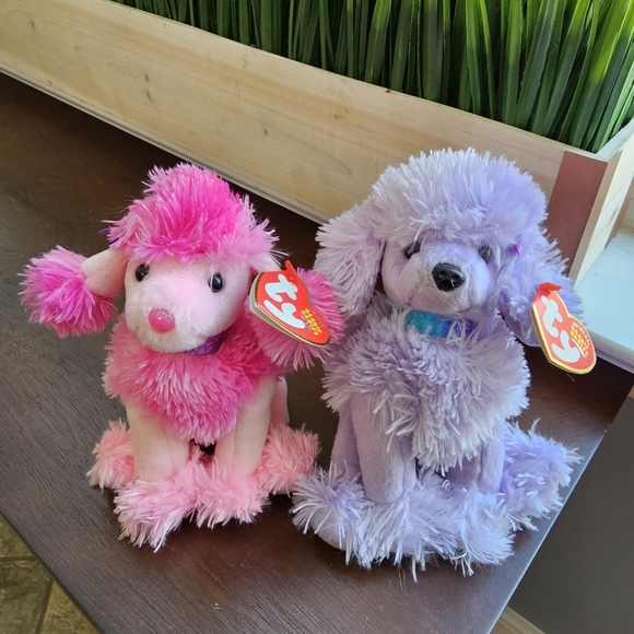 HP🎉 Ty® Ohh-La-La™ & Demure™ Original Beanie Baby Set of 2 - Picture 2 of 13
